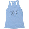 caffeine molecule t shirt coffee funny nerd xl Racerback Tank