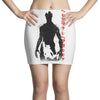 crazy rocket guardians japan poster shape cosmos space fighters Mini Skirts