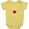 three of swords Baby Bodysuit