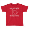over caffeinated Toddler T-shirt