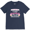 it' ok to stare at my cupcakes they are delicious V-Neck Tee