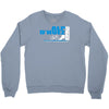 tour de france alp d'huez cycling Crewneck Sweatshirt