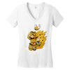 wario Women's V-Neck T-Shirt