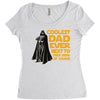 Coolest Dad Ever Next to Darth Vader of Course Women's Triblend Scoop T-shirt