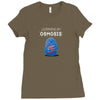 better learning through osmosis Ladies Fitted T-Shirt