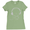 summer top men Ladies Fitted T-Shirt