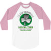 silver shamrock 3/4 Sleeve Shirt