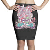 mushroom party Pencil Skirts