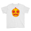 frightened jack o lantern Youth Tee