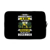 Never Underestimate A Man Who Watches Breaking Bad And Was Born in Laptop sleeve