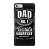 dad number one world's greatest iPhone 7 Case