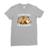 dreamer bear Ladies Fitted T-Shirt