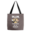 predator movie dillon licensed adult Tote Bags
