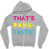 pansexual pride Zipper Hoodie
