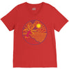 beach V-Neck Tee