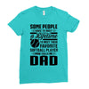Some People Have To Wait a Lifetime To Meet Their Favorite Softball Ladies Fitted T-Shirt