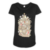 bad tempered rodents Maternity Scoop Neck T-shirt