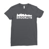 brooklyn city skyline silhouette Ladies Fitted T-Shirt