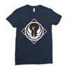 simple art logo Ladies Fitted T-Shirt