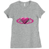 shy girl Ladies Fitted T-Shirt