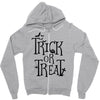 trick or treat halloween Zipper Hoodie