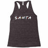 santa of the friends parody Racerback Tank