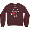 i love lamp (2) best trending Crewneck Sweatshirt