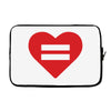 Equality Heart Laptop sleeve