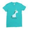 cute (2) Ladies Fitted T-Shirt