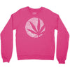 cannabis fingerprinting (white) Crewneck Sweatshirt