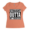 straight outta my twenties Women's Triblend Scoop T-shirt