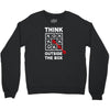 think outside the box Crewneck Sweatshirt