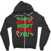 happy whatever doesn't offend you Zipper Hoodie