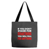 stand for something Tote Bags