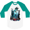 shark forest 3/4 Sleeve Shirt