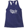 uncle since 2015 Racerback Tank