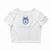 alpha wolf Crop Top