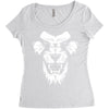 angry lion Women's Triblend Scoop T-shirt