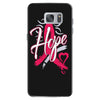 breast cancer awareness hope ribbon heart Samsung Galaxy S7