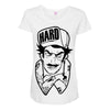 hard Maternity Scoop Neck T-shirt