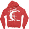 i black out solar ec;ipse Zipper Hoodie