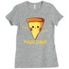 pizza chew! Ladies Fitted T-Shirt