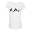 apike Maternity Scoop Neck T-shirt