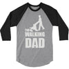 fathers day gift   the walking dad 3/4 Sleeve Shirt