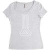 improsible Women's Triblend Scoop T-shirt