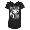 i'm all about that bass!1 Maternity Scoop Neck T-shirt
