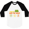 camp fire swamp 3/4 Sleeve Shirt