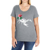 scorpio rose Ladies Curvy T-Shirt