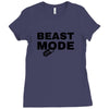Beast Mode On Ladies Fitted T-Shirt