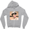 Michelangelo David Bubble Gum Zipper Hoodie